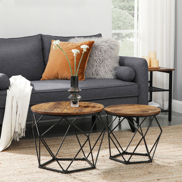 17 Stories Keema Frame 2 Piece Bunching Coffee Table Sets & Reviews
